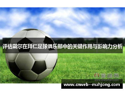 评估戴尔在拜仁足球俱乐部中的关键作用与影响力分析