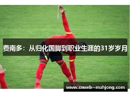 费南多：从归化国脚到职业生涯的31岁岁月