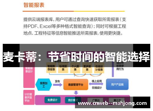 麦卡蒂：节省时间的智能选择